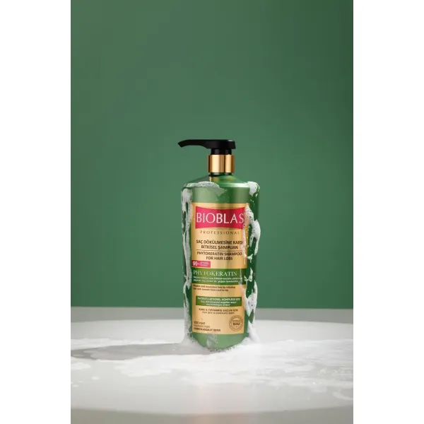 Bioblas Professional Phytokeratin Shampoo 1L – turecki szampon wzmacniający włosy